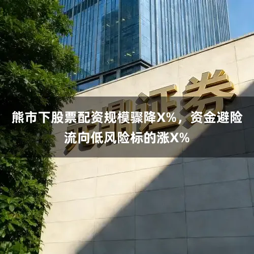 熊市下股票配资规模骤降X%，资金避险流向低风险标的涨X%